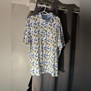 Johnnie O Floral Patterned Men's Shirt
